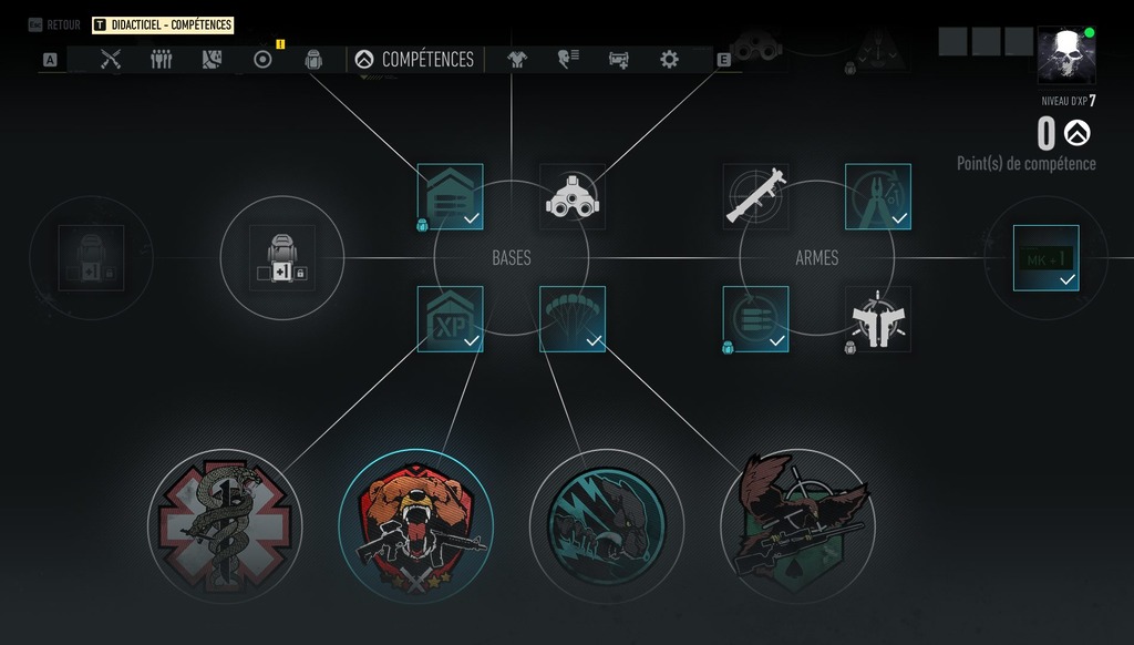 Ghost Recon Breakpoint - Compétences